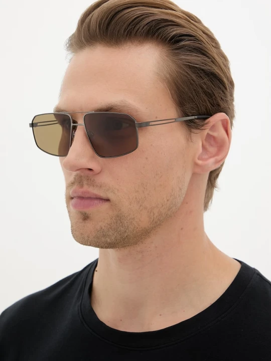 Zdjęcie produktu Emporio Armani okulary przeciwsłoneczne męskie szary