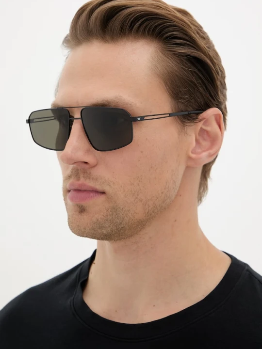 Zdjęcie produktu Emporio Armani okulary przeciwsłoneczne męskie czarny