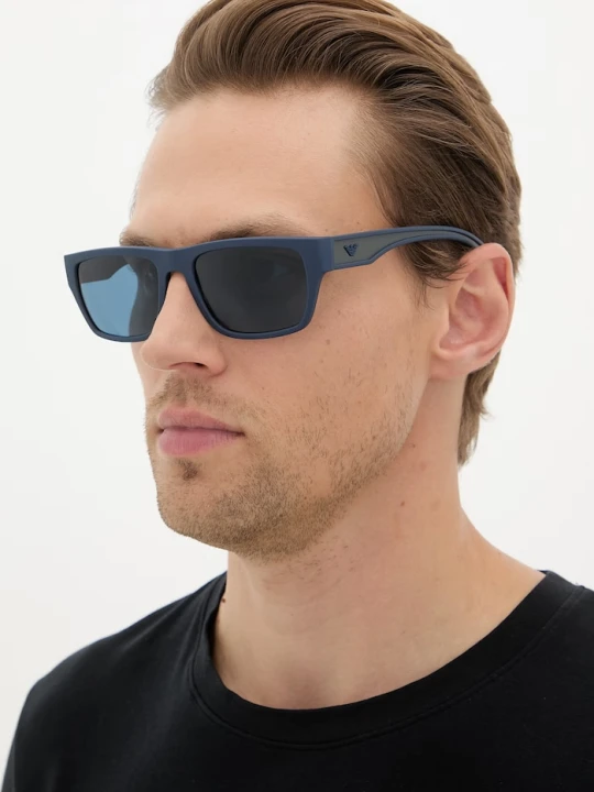 Zdjęcie produktu Emporio Armani okulary przeciwsłoneczne męskie granatowy