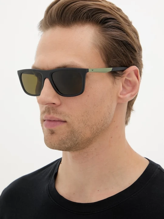 Zdjęcie produktu Emporio Armani okulary przeciwsłoneczne męskie czarny