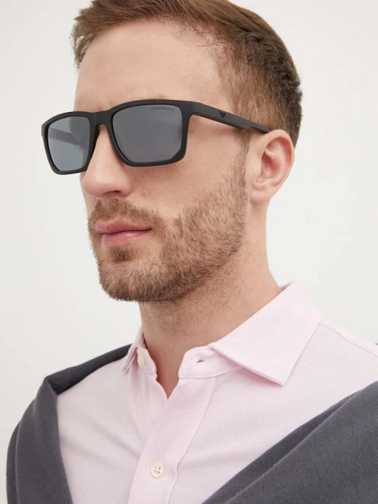 Zdjęcie produktu Emporio Armani okulary przeciwsłoneczne czarny