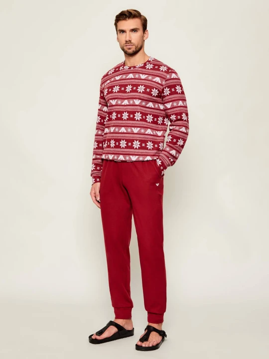 Zdjęcie produktu Emporio Armani Piżama | Regular Fit czerwony