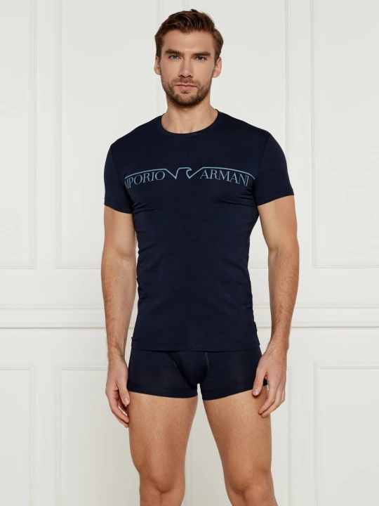 Zdjęcie produktu Emporio Armani Piżama | Slim Fit granatowy