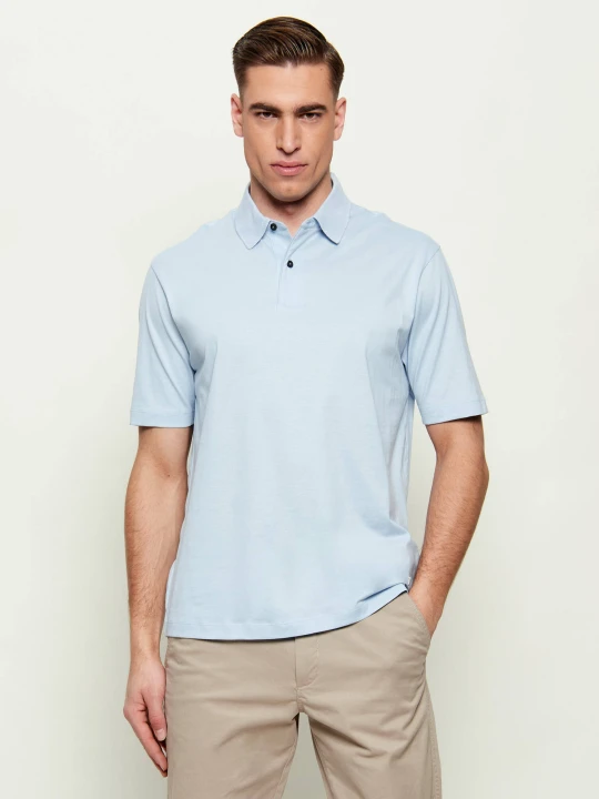 Zdjęcie produktu Emporio Armani Polo | Loose fit błękitny