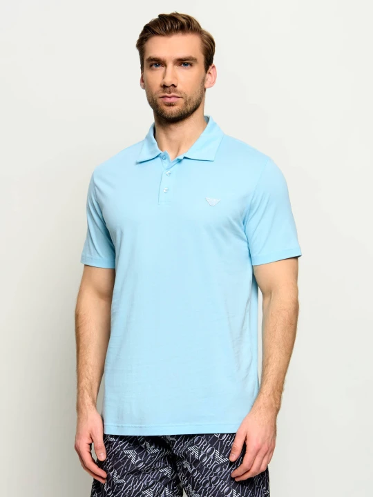 Zdjęcie produktu Emporio Armani Polo | Regular Fit błękitny