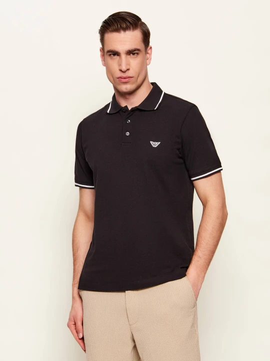Zdjęcie produktu Emporio Armani Polo | Regular Fit czarny