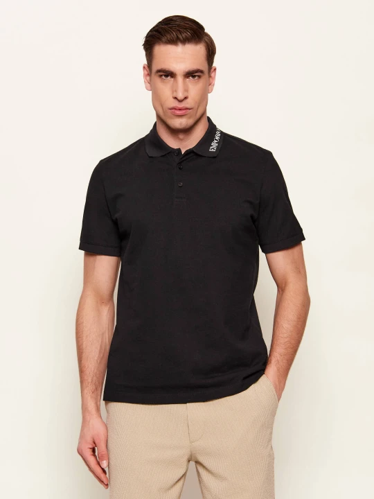 Zdjęcie produktu Emporio Armani Polo | Regular Fit czarny