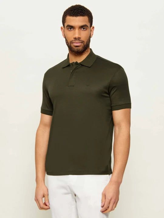Zdjęcie produktu Emporio Armani Polo | Regular Fit oliwkowy