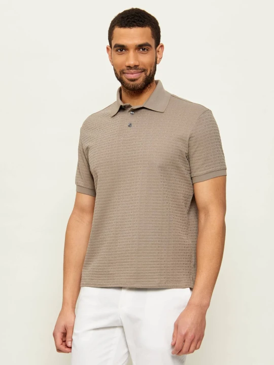 Zdjęcie produktu Emporio Armani Polo | Regular Fit beżowy