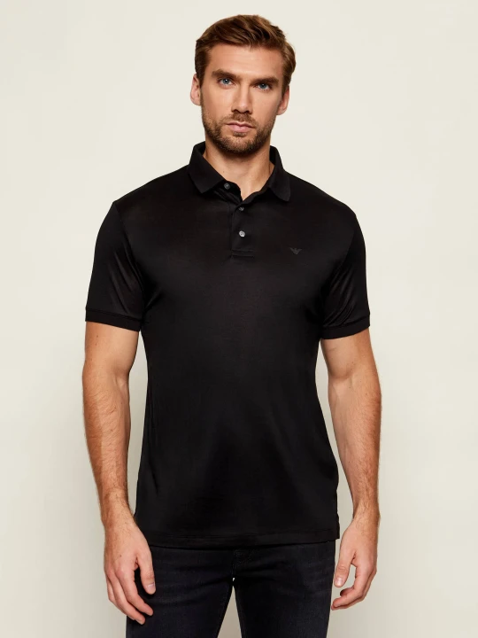 Zdjęcie produktu Emporio Armani Polo | Regular Fit czarny