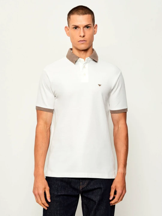 Zdjęcie produktu Emporio Armani Polo | Regular Fit biały