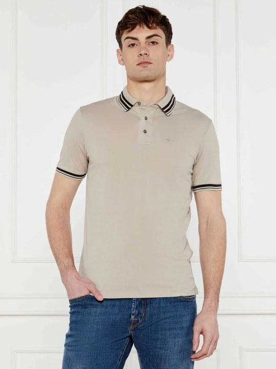 Zdjęcie produktu Emporio Armani Polo | Regular Fit beżowy