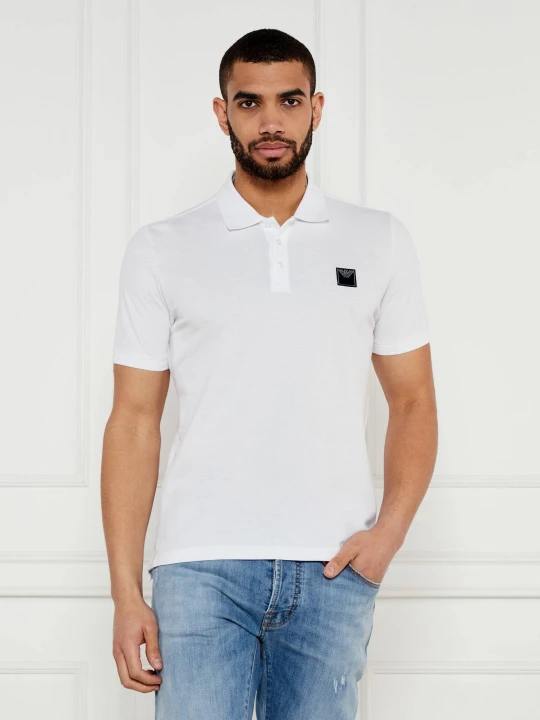 Zdjęcie produktu Emporio Armani Polo | Regular Fit biały