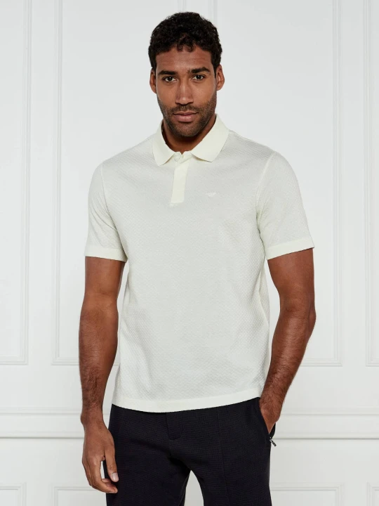 Zdjęcie produktu Emporio Armani Polo | Regular Fit ecru