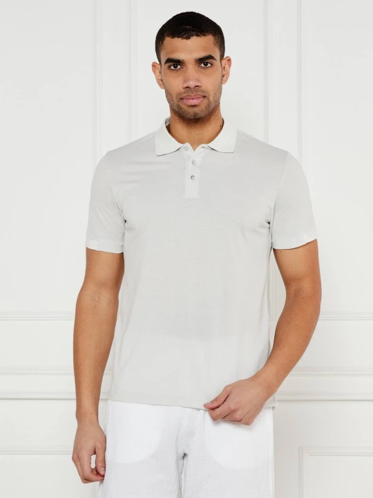 Zdjęcie produktu Emporio Armani Polo | Regular Fit popielaty