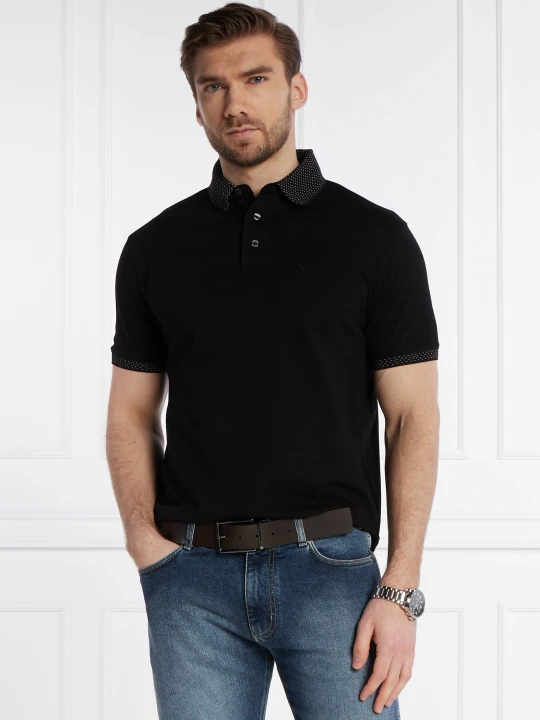 Zdjęcie produktu Emporio Armani Polo | Regular Fit czarny