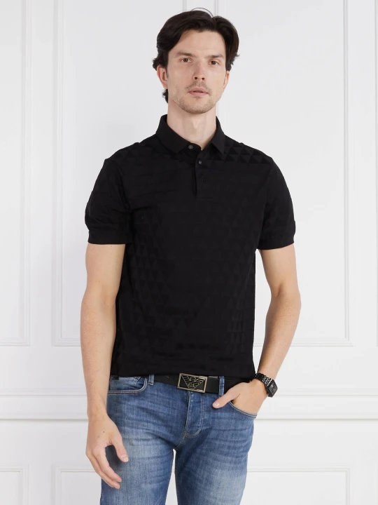 Zdjęcie produktu Emporio Armani Polo | Regular Fit czarny