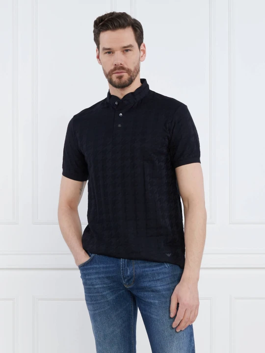 Zdjęcie produktu Emporio Armani Polo | Regular Fit granatowy
