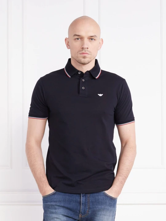 Zdjęcie produktu Emporio Armani Polo | Regular Fit granatowy