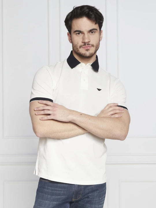 Zdjęcie produktu Emporio Armani Polo | Regular Fit biały