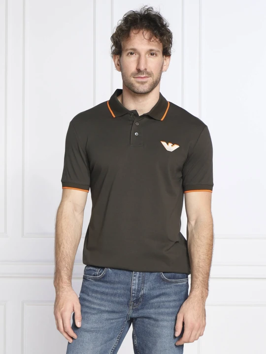 Zdjęcie produktu Emporio Armani Polo | Regular Fit khaki