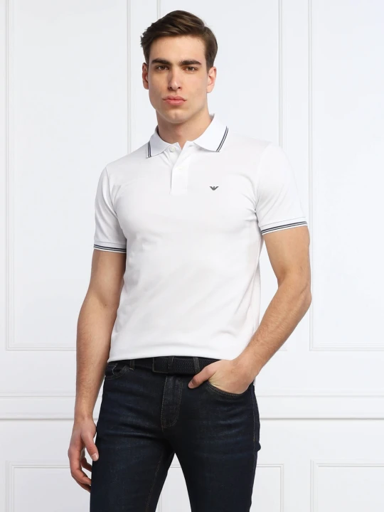 Zdjęcie produktu Emporio Armani Polo | Regular Fit biały