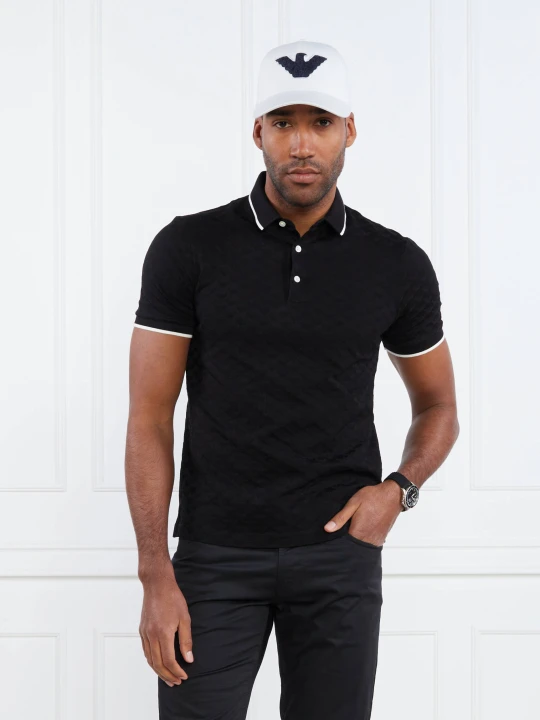 Zdjęcie produktu Emporio Armani Polo | Regular Fit czarny