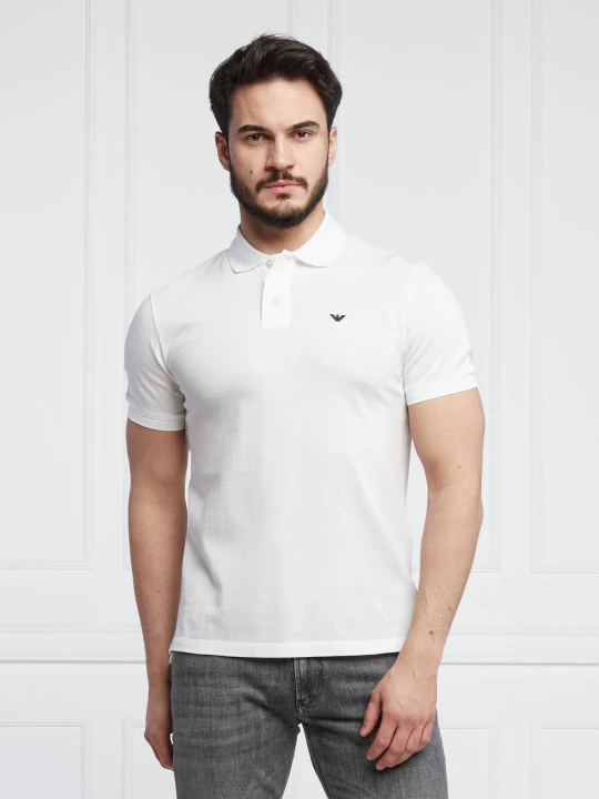 Zdjęcie produktu Emporio Armani Polo | Regular Fit biały