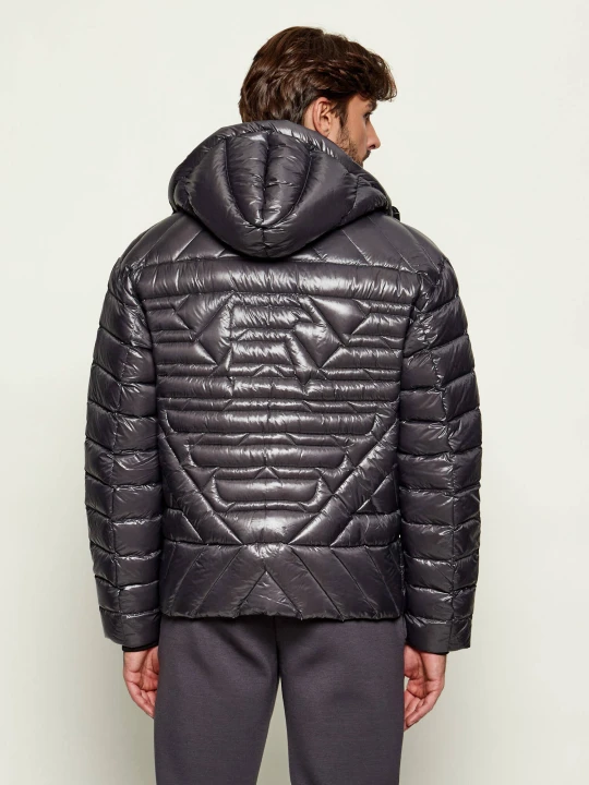 Zdjęcie produktu Emporio Armani Puchowa kurtka | Regular Fit szary