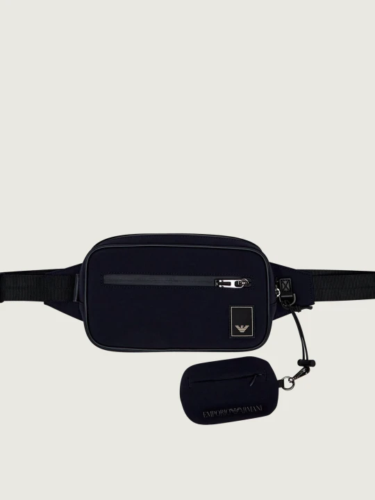 Zdjęcie produktu Emporio Armani Saszetka nerka granatowy