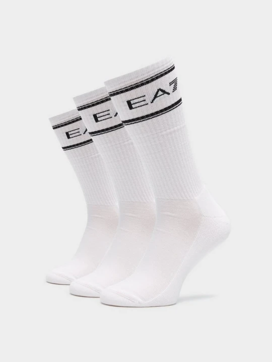 Zdjęcie produktu Emporio Armani Skarpety Train Socks U 3 Pack biały