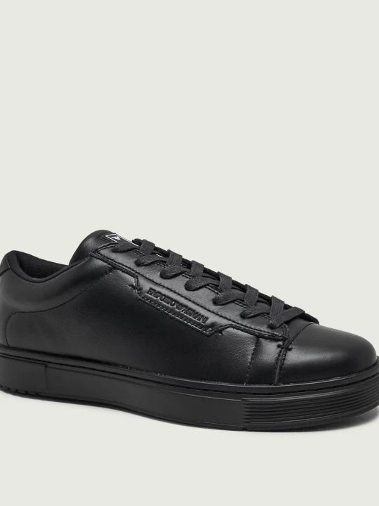 Zdjęcie produktu Emporio Armani Skórzane sneakersy czarny