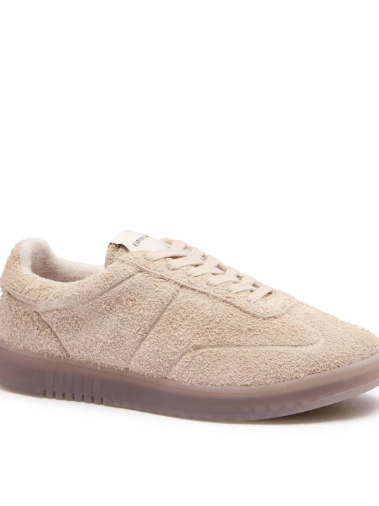 Zdjęcie produktu Emporio Armani Skórzane sneakersy beżowy
