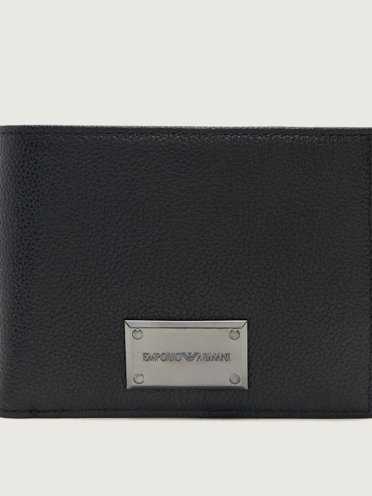 Zdjęcie produktu Emporio Armani Skórzany portfel czarny