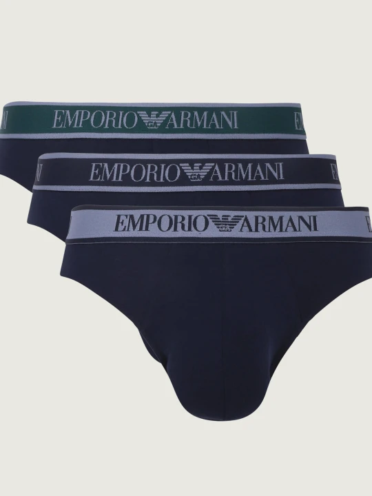 Zdjęcie produktu Emporio Armani Slipy 3-pack granatowy