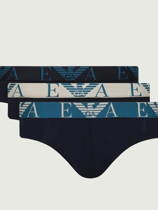Zdjęcie produktu Emporio Armani Slipy 3-pack granatowy
