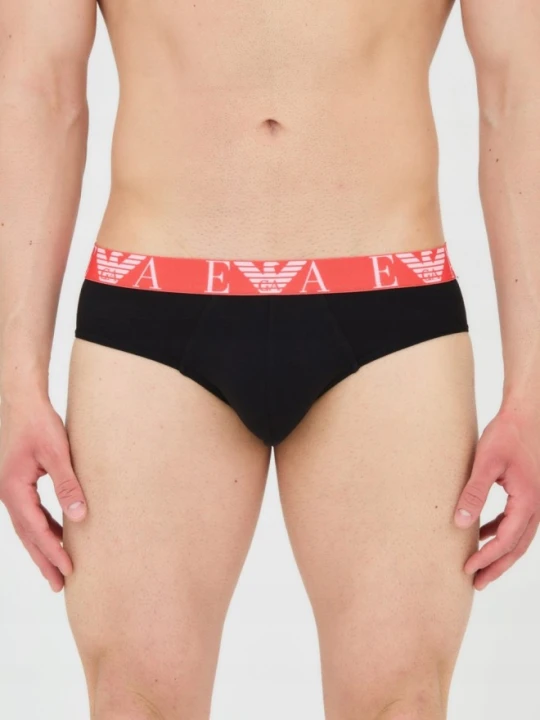 Zdjęcie produktu EMPORIO ARMANI Slipy czarne 3-pack, Rozmiar XL