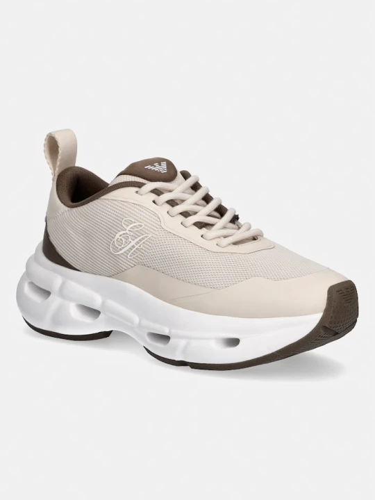 Zdjęcie produktu Emporio Armani sneakersy damskie beżowy