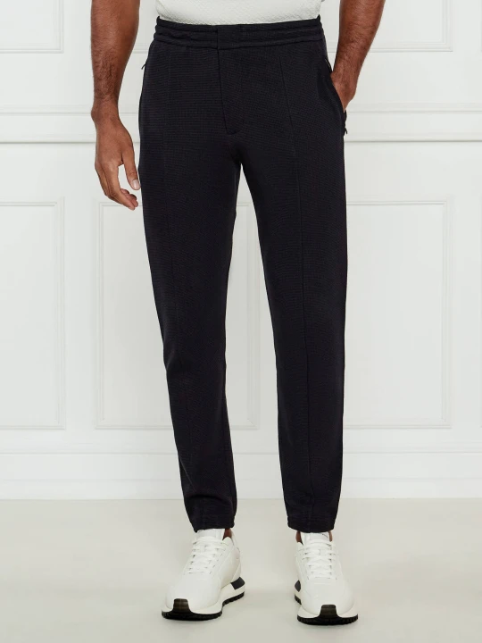 Zdjęcie produktu Emporio Armani Spodnie dresowe Essentials | Regular Fit granatowy