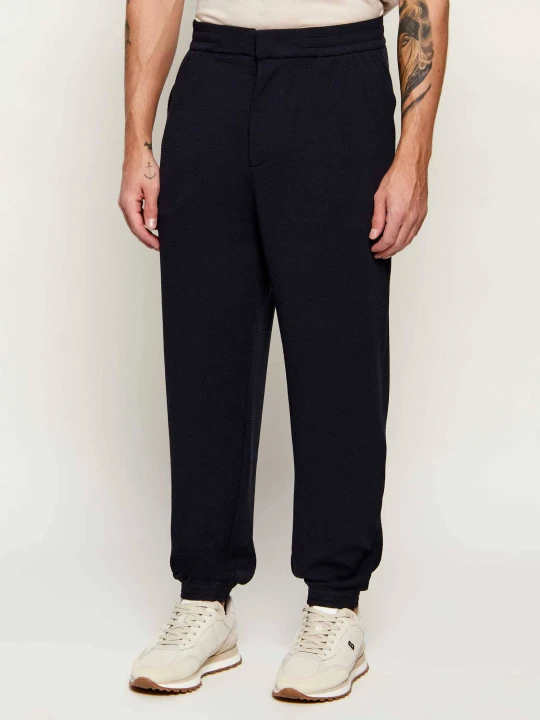 Zdjęcie produktu Emporio Armani Spodnie dresowe | Regular Fit granatowy