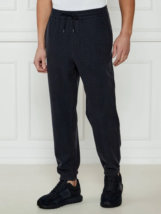Zdjęcie produktu Emporio Armani Spodnie dresowe | Regular Fit granatowy