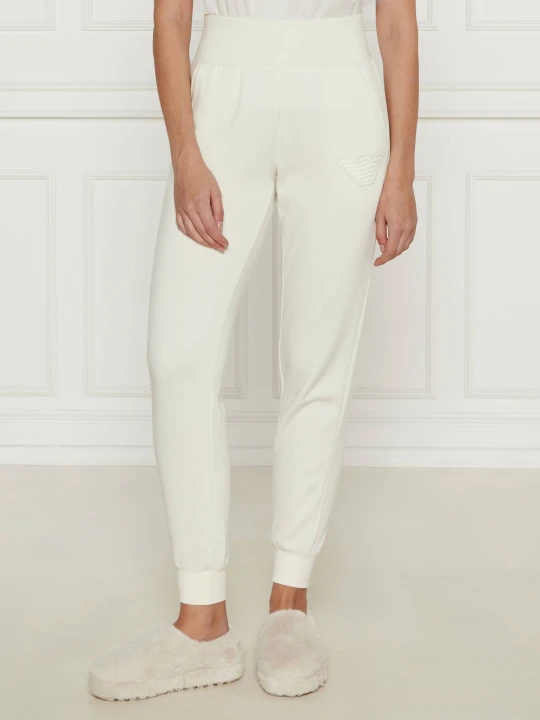 Zdjęcie produktu Emporio Armani Spodnie dresowe | Regular Fit ecru