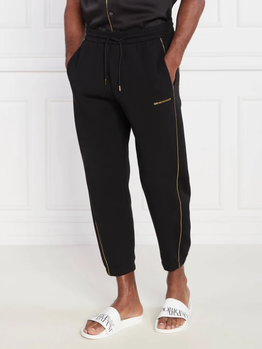 Zdjęcie produktu Emporio Armani Spodnie dresowe | Regular Fit czarny