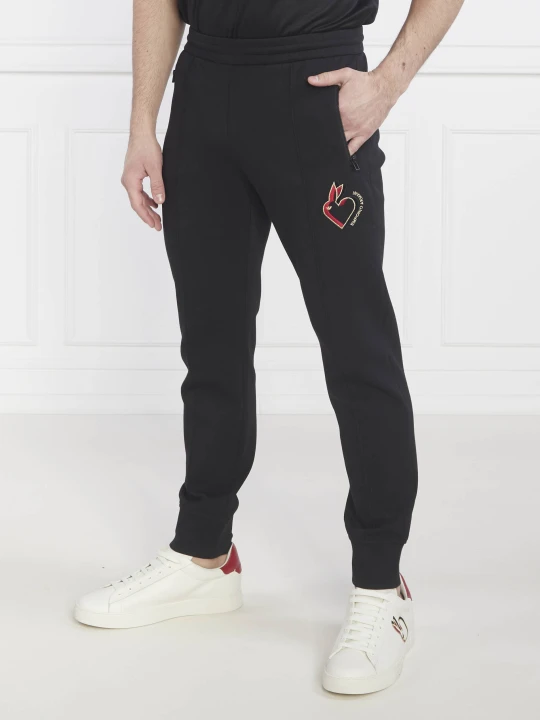 Zdjęcie produktu Emporio Armani Spodnie dresowe | Regular Fit czarny