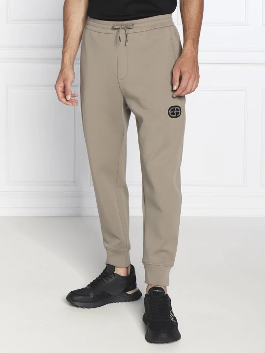 Zdjęcie produktu Emporio Armani Spodnie dresowe | Regular Fit piaskowy