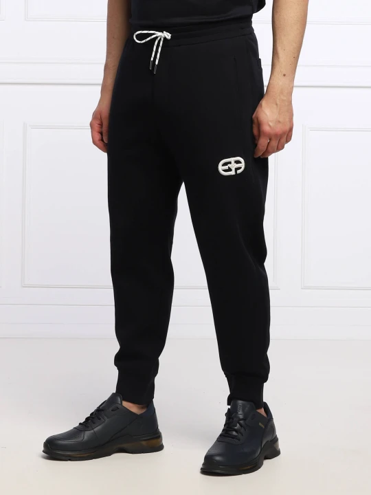 Zdjęcie produktu Emporio Armani Spodnie dresowe | Regular Fit granatowy