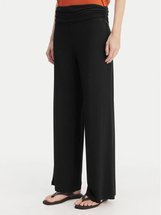 Zdjęcie produktu Emporio Armani Spodnie materiałowe EW004075 AF20240 UC001 Czarny Regular Fit