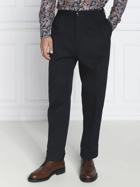 Zdjęcie produktu Emporio Armani Spodnie | Regular Fit granatowy