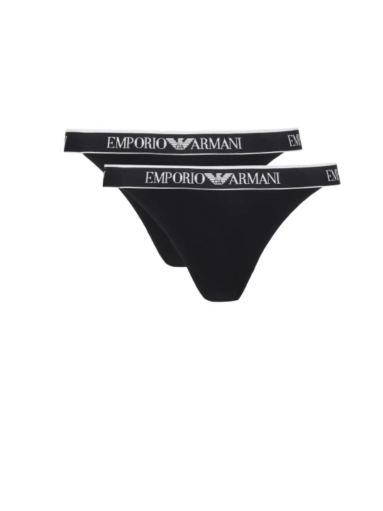 Zdjęcie produktu Emporio Armani Stringi 2-pack czarny