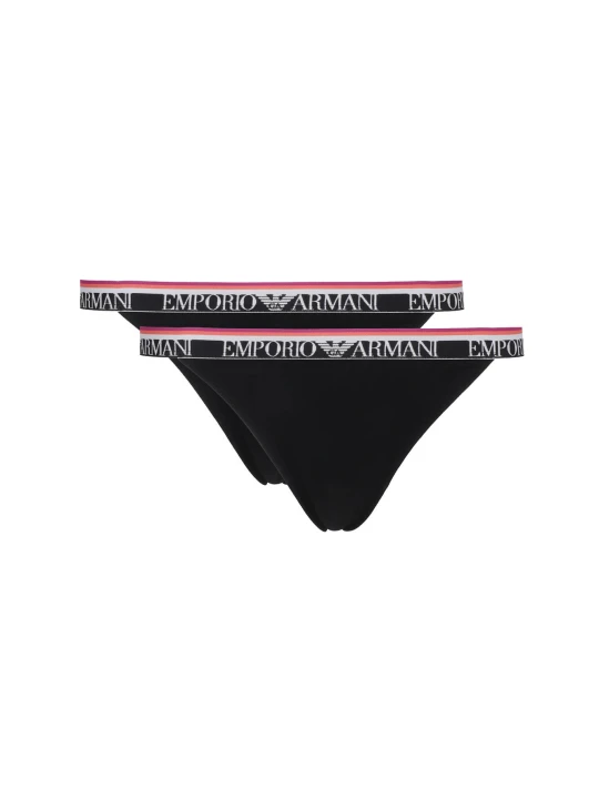 Zdjęcie produktu Emporio Armani Stringi 2-pack czarny